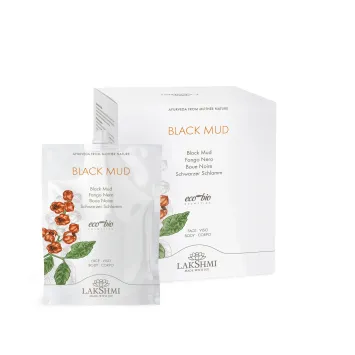 Vata Black Mud Mask 10 x 80 ml – Krachtige Ontgifter