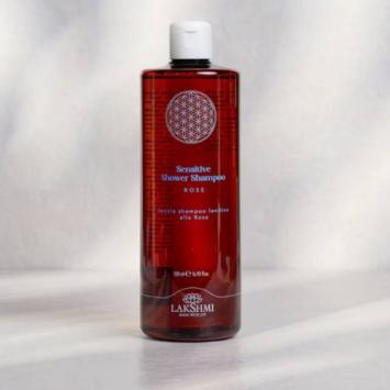 Verzachtende Douche Shampoo Pitta met Roos